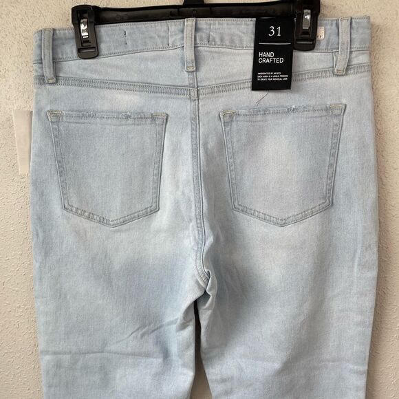 NWT Sanctuary Tapered Cropped High Rise Jeans Size 31 - Picture 6 of 10